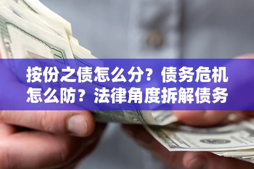 北京按份之债怎么分？债务危机怎么防？法律角度拆解债务分配与风险自保指南