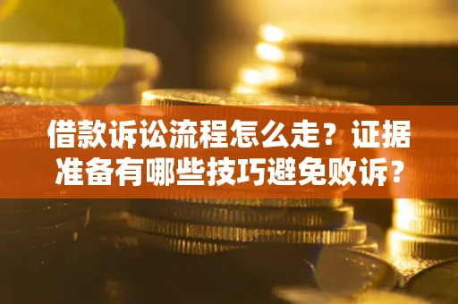 北京借款诉讼流程怎么走？证据准备有哪些技巧避免败诉？