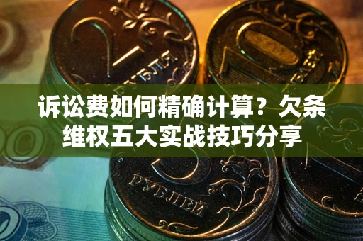 北京诉讼费如何精确计算？欠条维权五大实战技巧分享