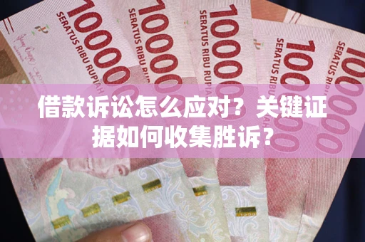 北京借款诉讼怎么应对？关键证据如何收集胜诉？